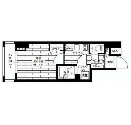 東京都新宿区戸塚町 賃貸マンション 1K