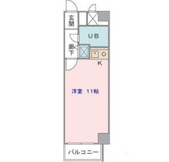 東京都新宿区新宿５丁目 賃貸マンション 1R