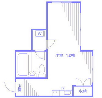 東京都新宿区富久町 賃貸マンション 1R