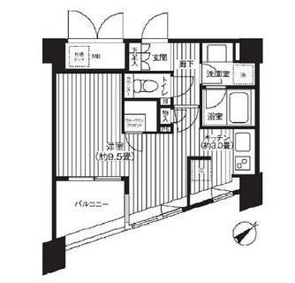 東京都新宿区余丁町 賃貸マンション 1K