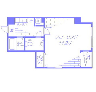 東京都新宿区山吹町 賃貸マンション 1K