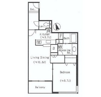 東京都新宿区西早稲田１丁目 賃貸マンション 1LDK