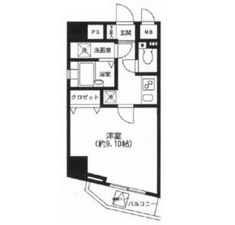 東京都新宿区西早稲田３丁目 賃貸マンション 1K