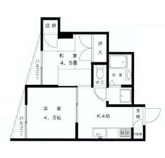 東京都新宿区西早稲田３丁目 賃貸マンション 2K