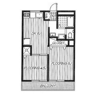 東京都新宿区高田馬場１丁目 賃貸マンション 2DK