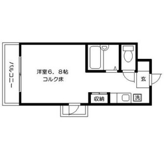 東京都豊島区高田２丁目 賃貸マンション 1R