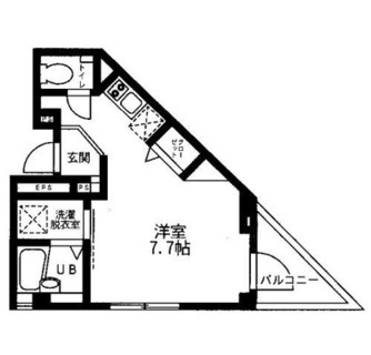 東京都新宿区新宿７丁目 賃貸マンション 1R