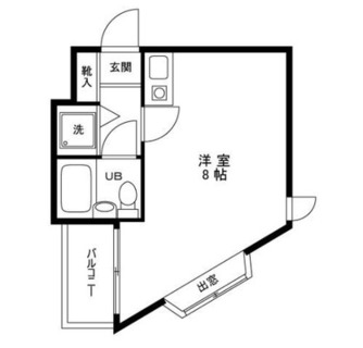 東京都新宿区喜久井町 賃貸マンション 1R