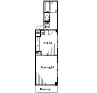 東京都新宿区原町２丁目 賃貸マンション 1DK