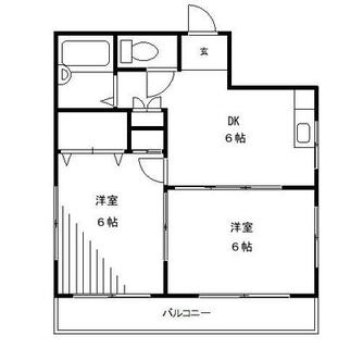 東京都新宿区早稲田鶴巻町 賃貸マンション 2DK