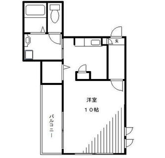 東京都新宿区弁天町 賃貸マンション 1R